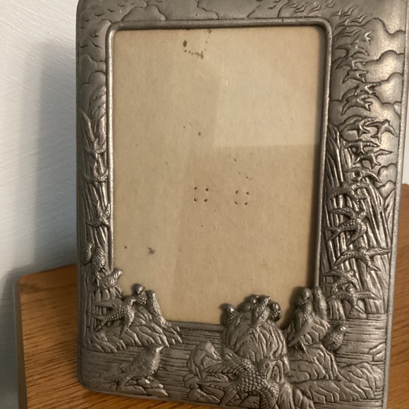 Vintage 1987 Arthur Court metal bird frame - Picture 1 of 5